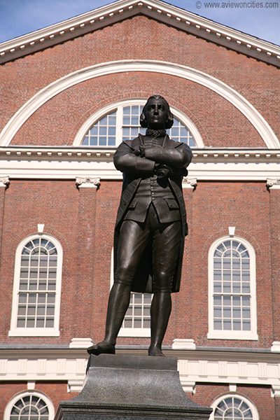 statue of Sam Adams